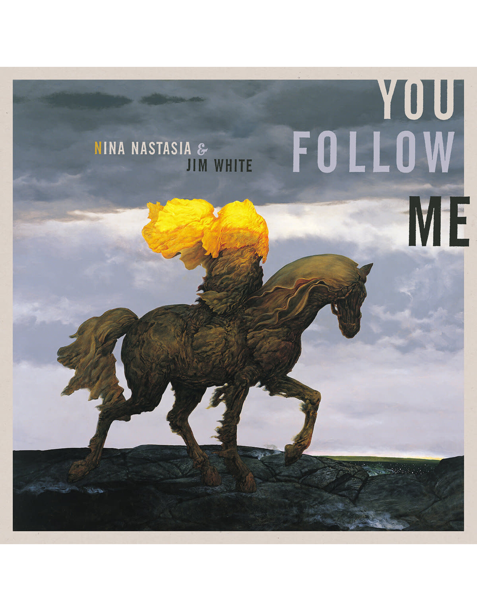 Temporary Residence Nastasia, Nina & Jim White: You Follow Me (transparent yellow vinyl) LP