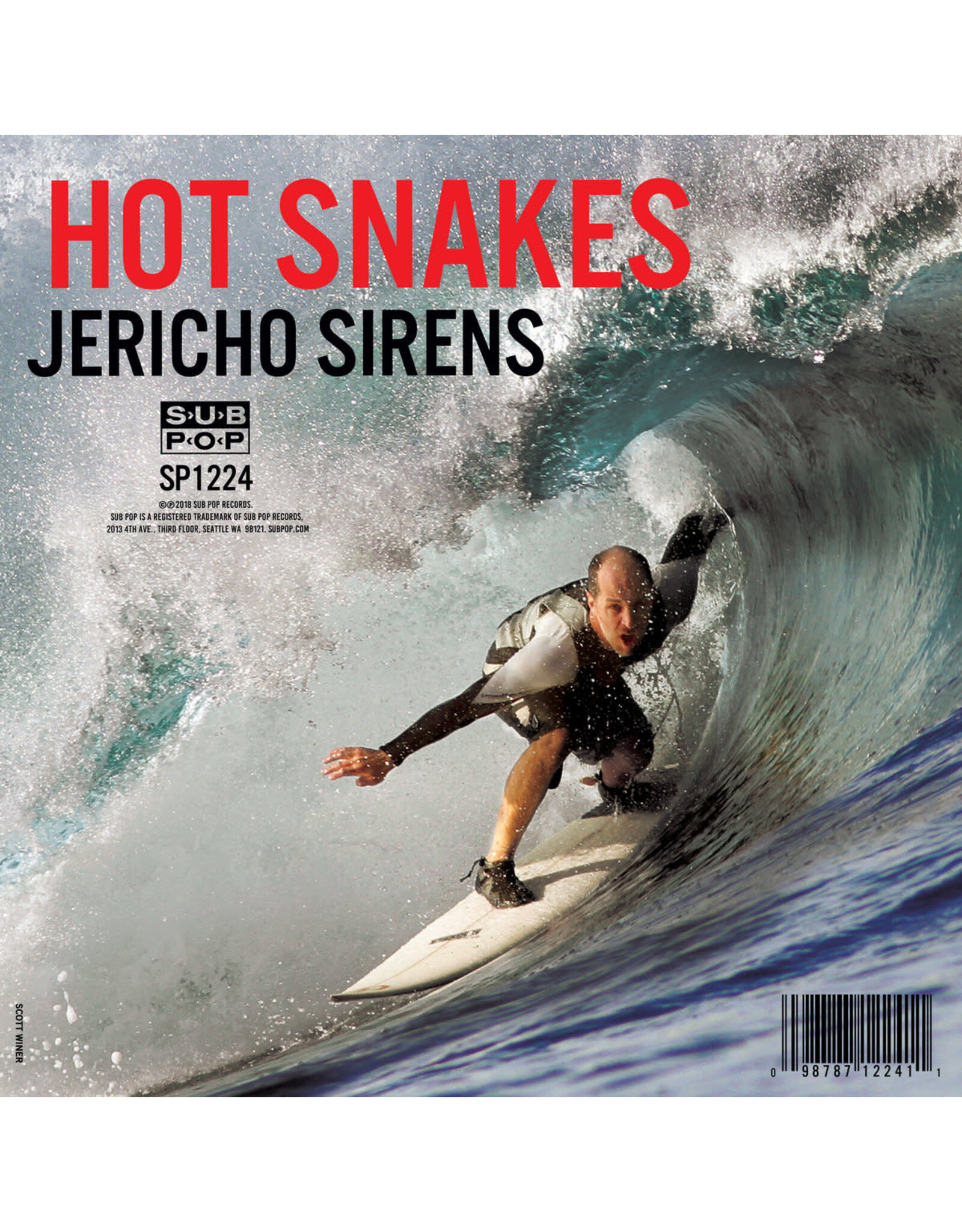 Sub Pop Hot Snakes: Jericho Sirens LP