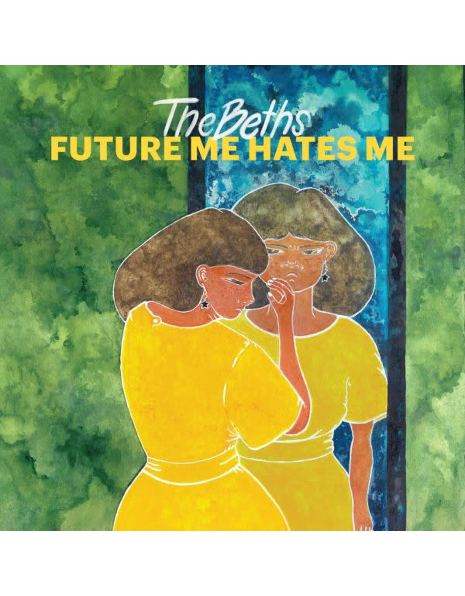 Carpark Beths, The: Future Me Hates Me (BLUE AND RED A/B SIDE VINYL) LP