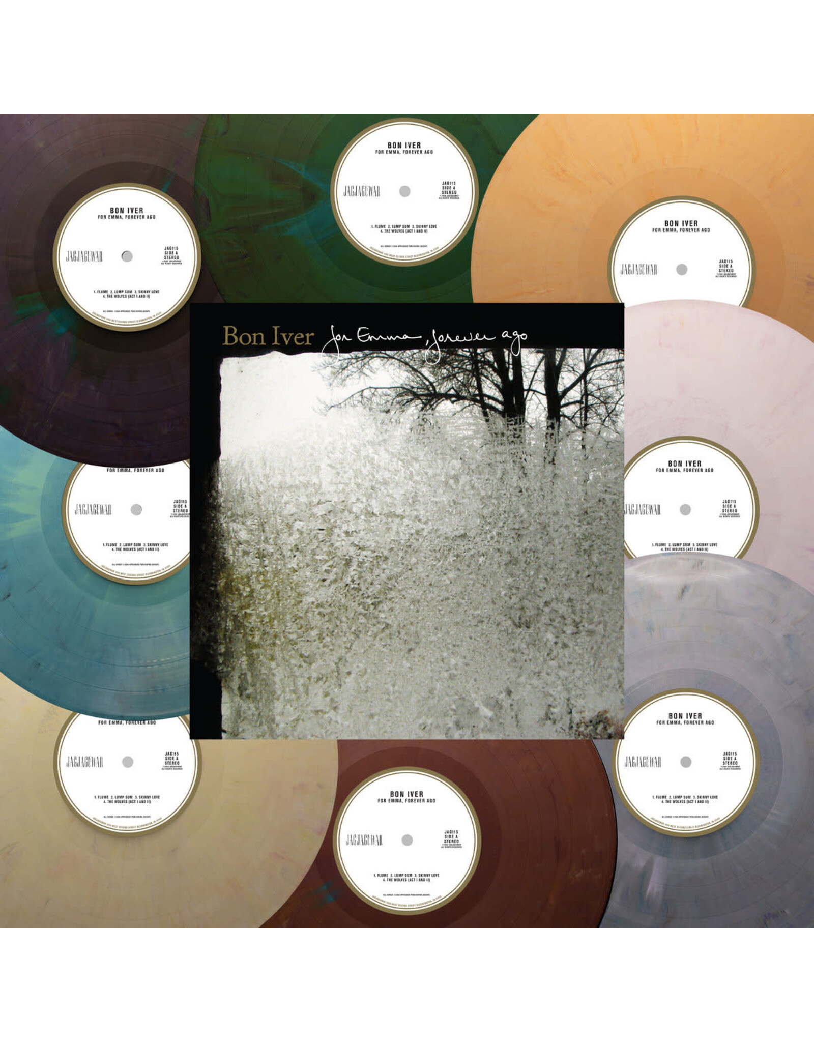 Jagjaguwar Bon Iver: For Emma, Forever Ago (ReVINYL edition-random coloured vinyl) LP
