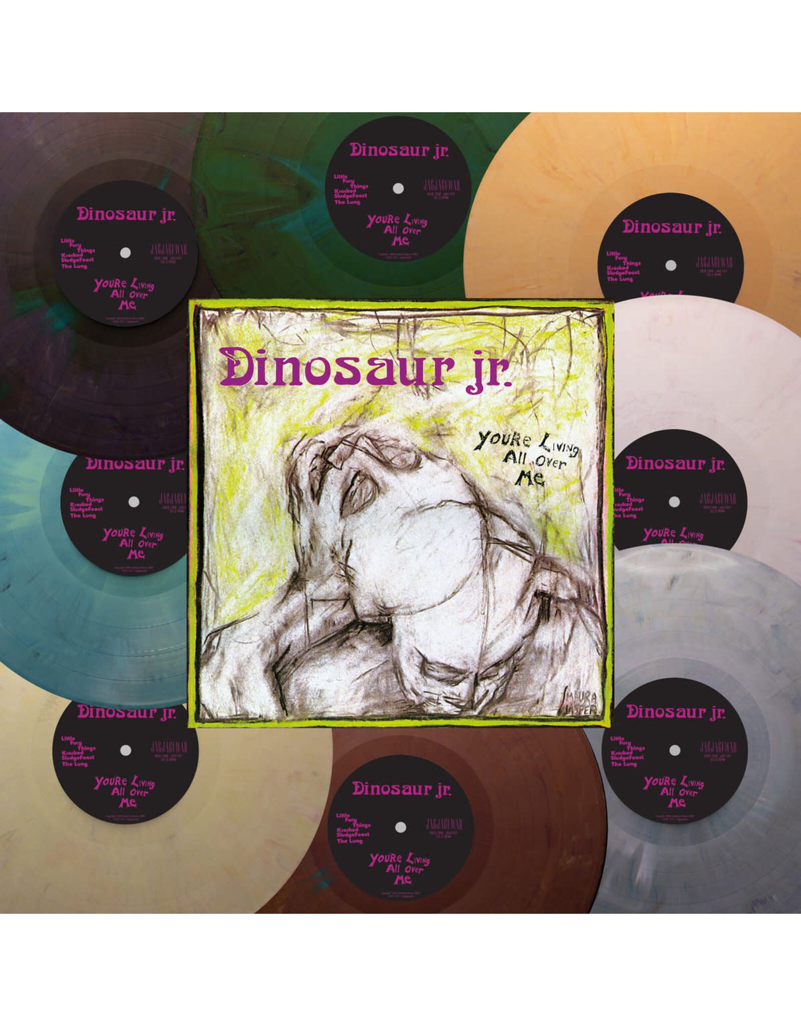 Jagjaguwar Dinosaur Jr.: You're Living All Over Me (ReVINYL edition-coloured vinyl) LP