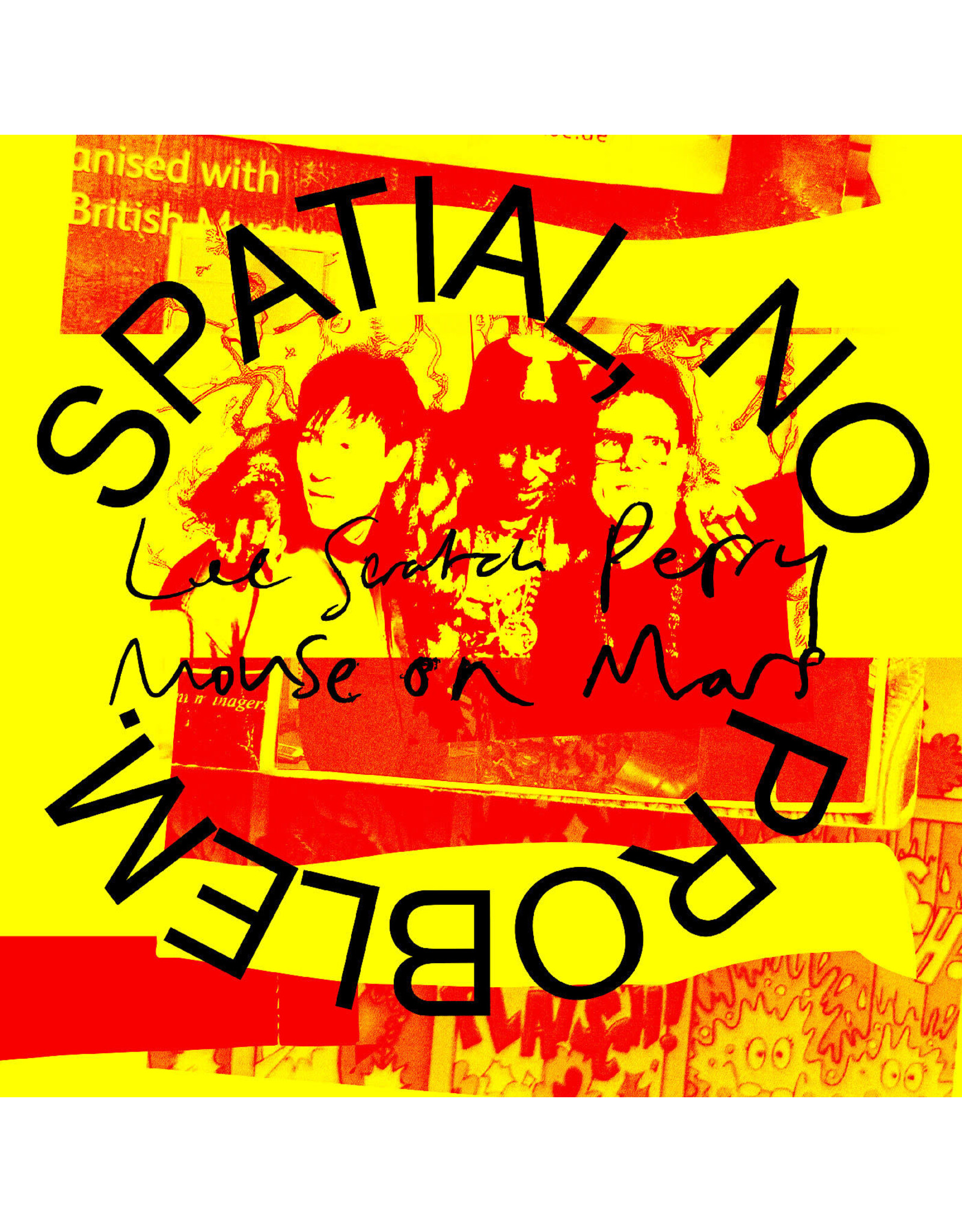 Domino Perry, Lee 'Scratch' & Mouse On Mars: Spatial, No Problem. (INDIE EXCLUSIVE, YELLOW VINYL) LP
