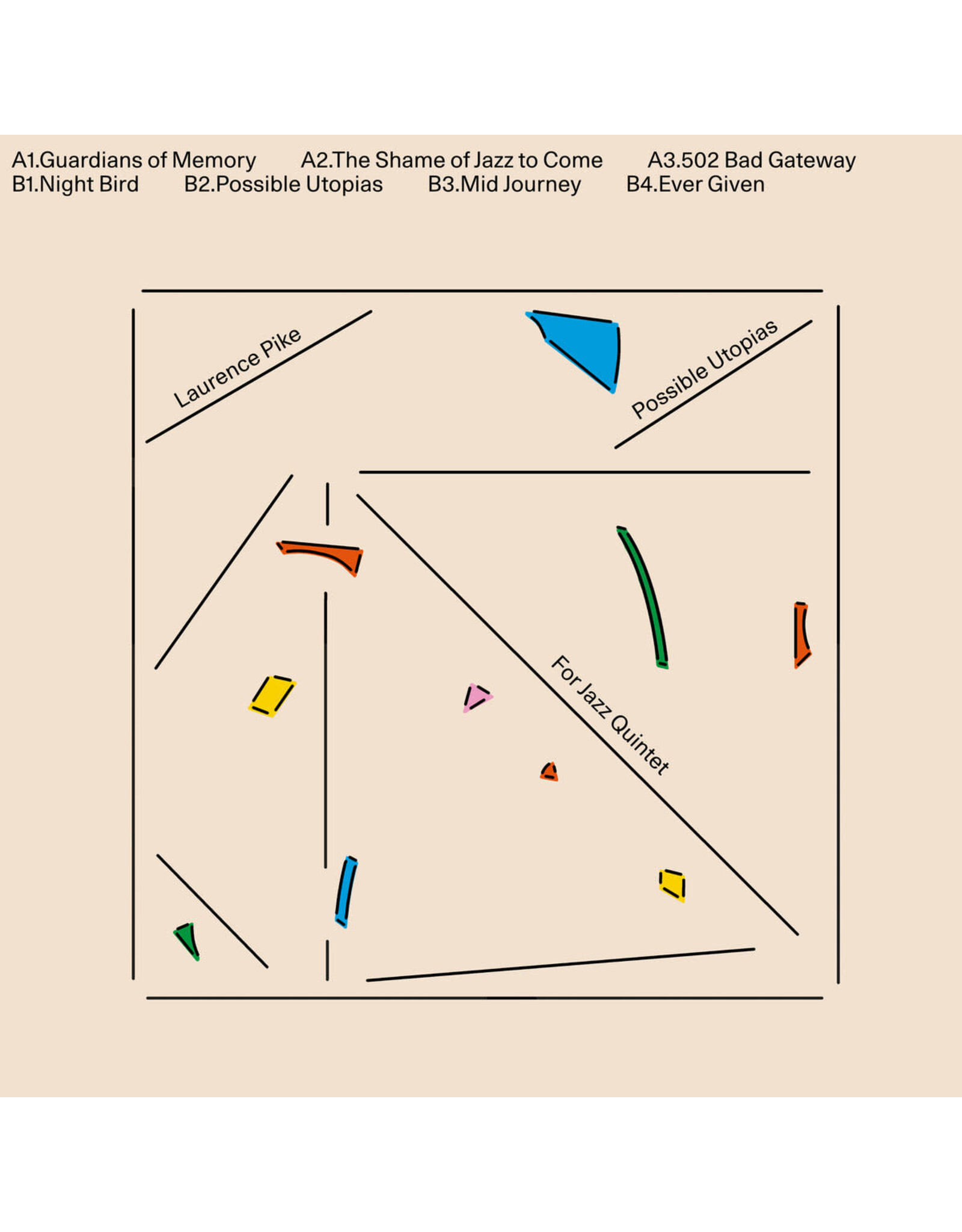 Balmat Pike, Laurence: Possible Utopias For Jazz Quintet LP