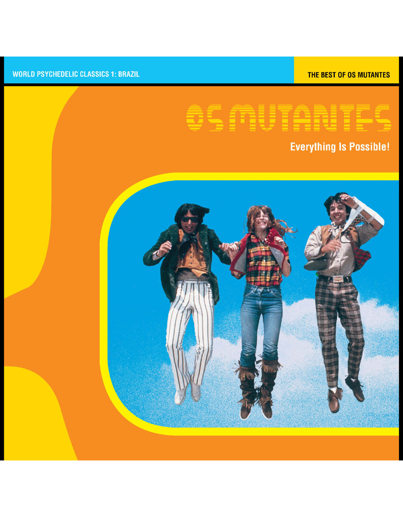 Luaka Bop Os Mutantes: Everything Is Possible! The Best of Os Mutantes - World Psychedelic Classics 1 (CRYSTAL BLUE PERSUASION VINYL) LP