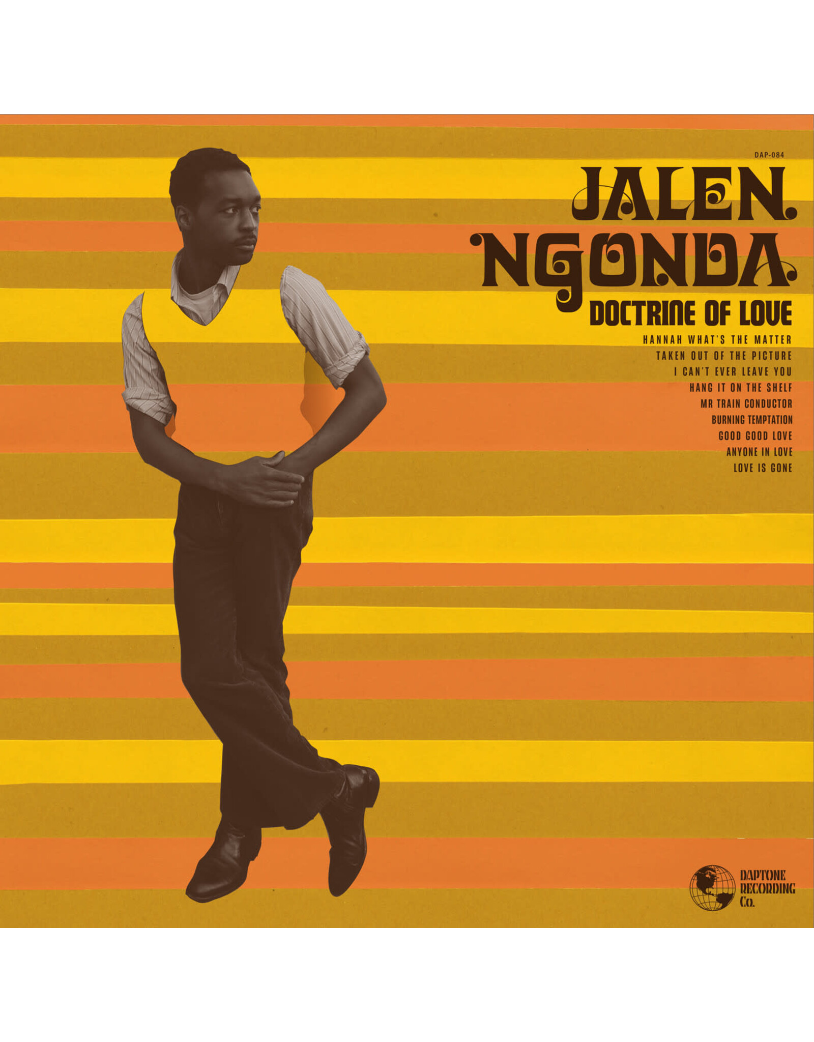 Daptone Ngonda, Jalen: Doctrine of Love (INDIE EXCLUSIVE, CLEAR VINYL) LP