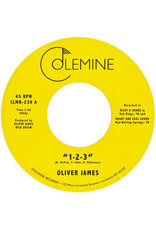 Colemine James, Oliver: 1-2-3/Nothing Is Forever (dark blue vinyl) 7"