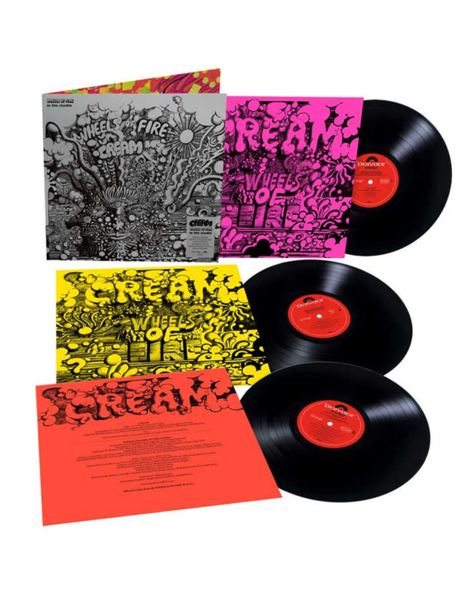 Polydor Cream: Wheels of Fire in the Studio LP
