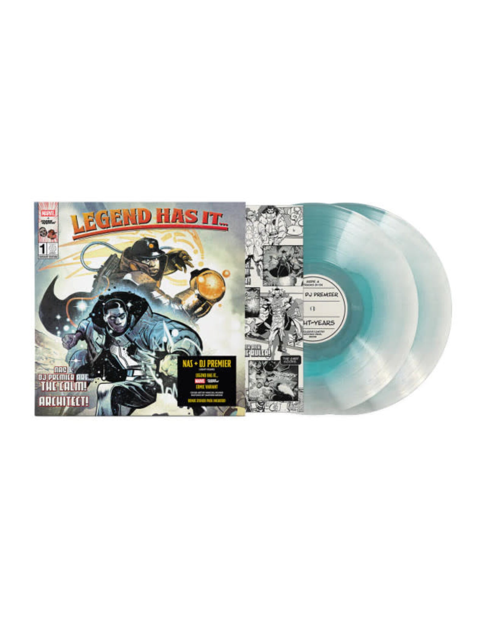 Mass Appeal Nas + DJ Premier: Light-Years (Comic Variant) LP