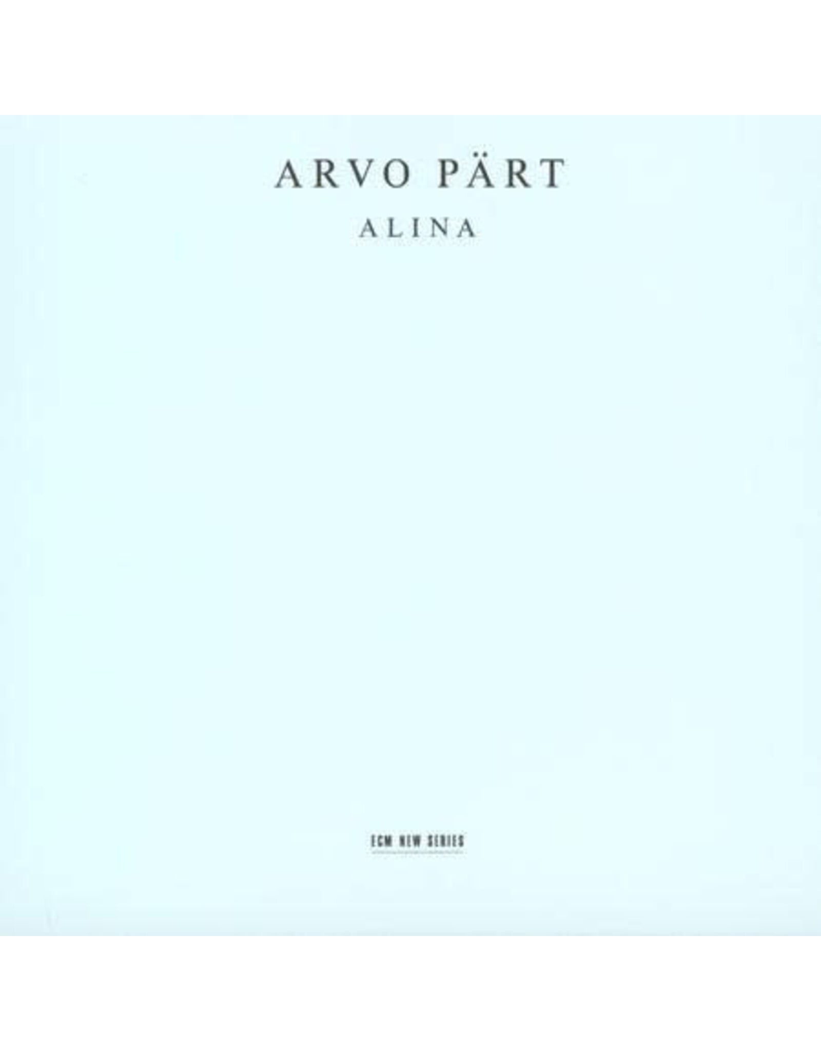 ECM Part, Arvo: Alina LP