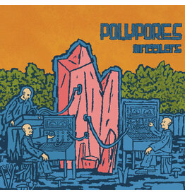 Cracked Ankles Polypores: Wrigglers (royal blue vinyl) LP