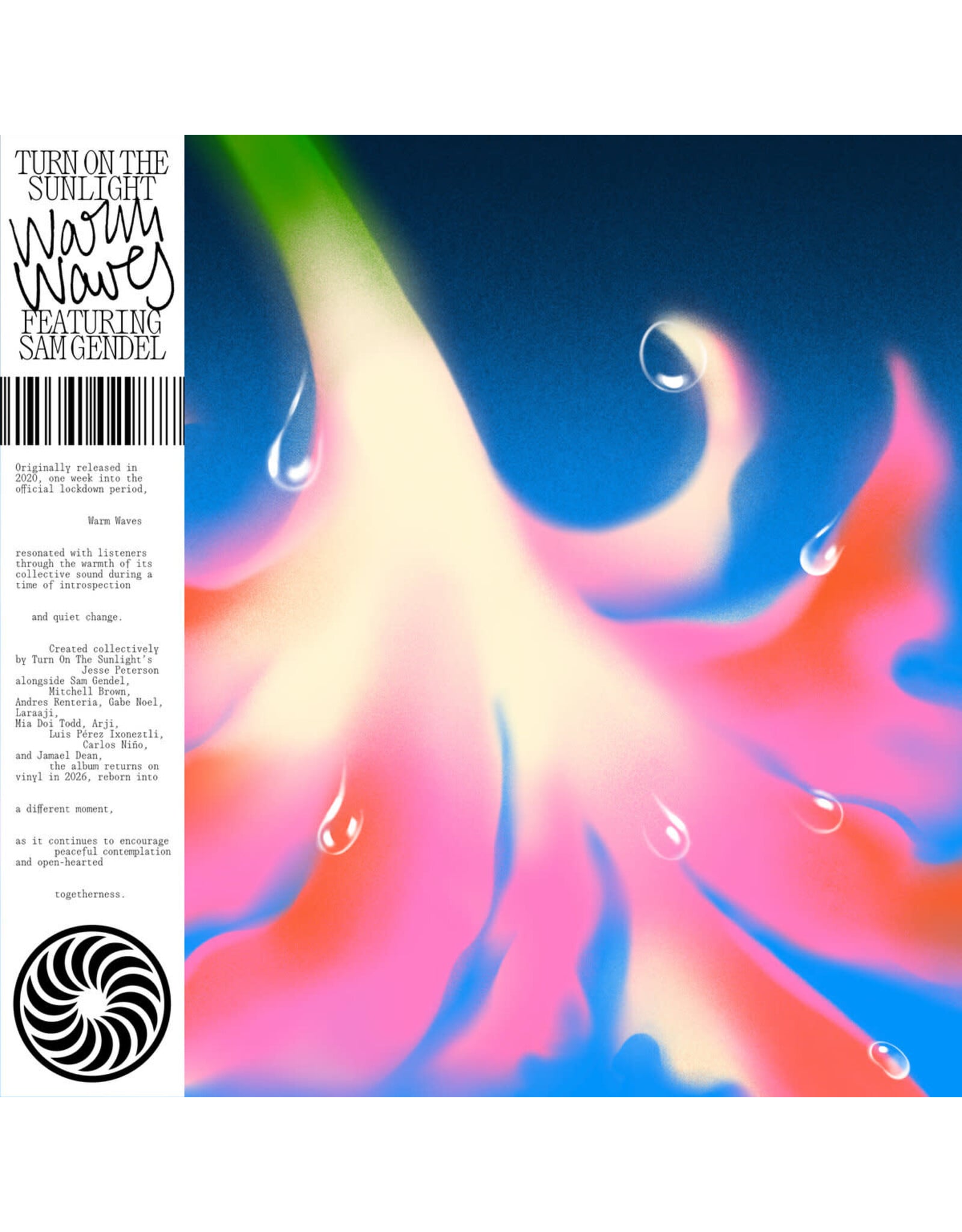 Turn on the Sunlight feat. Sam Gendel: Warm Waves LP