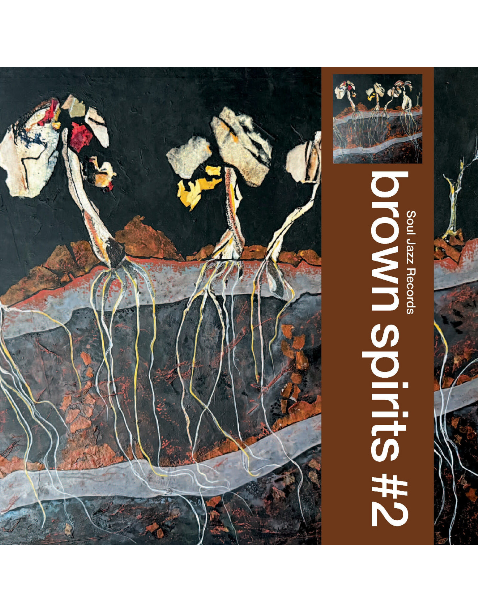 Soul Jazz Brown Spirits: Brown Spirits #2 (INDIE EXCLUSIVE, TRANSPARENT YELLOW VINYL) LP
