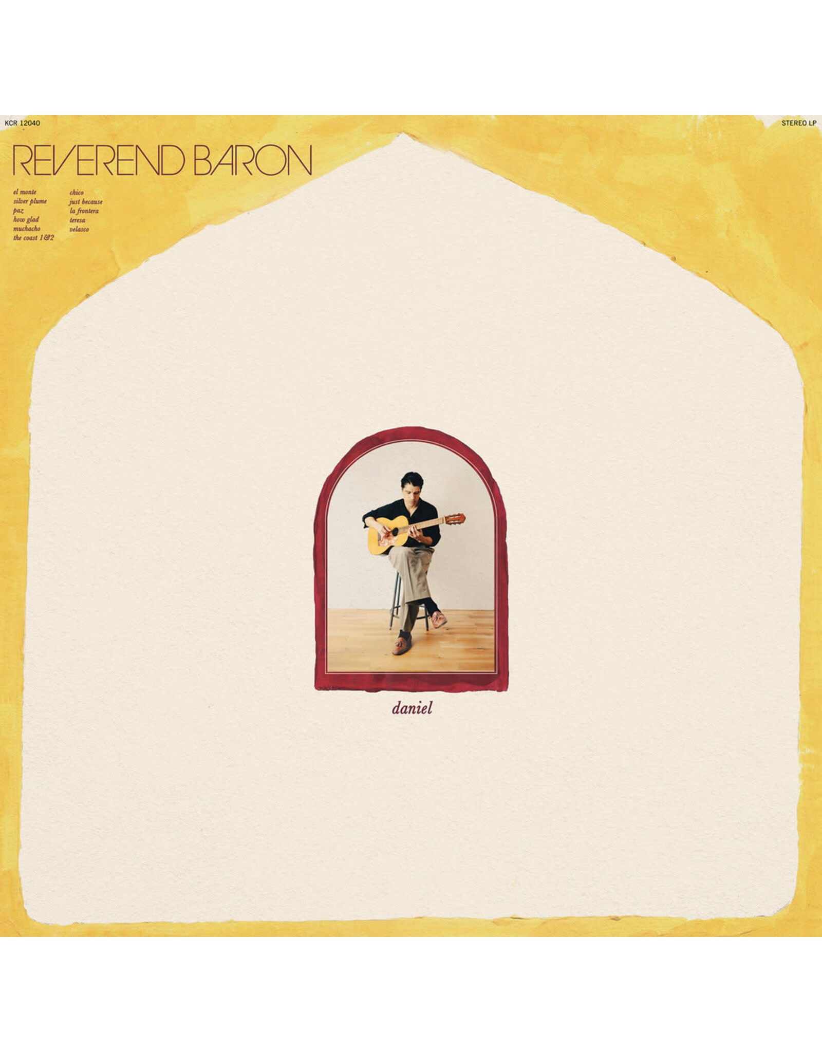 Karma Chief Reverend Baron: Daniel (maroon with black swirl coloured) LP