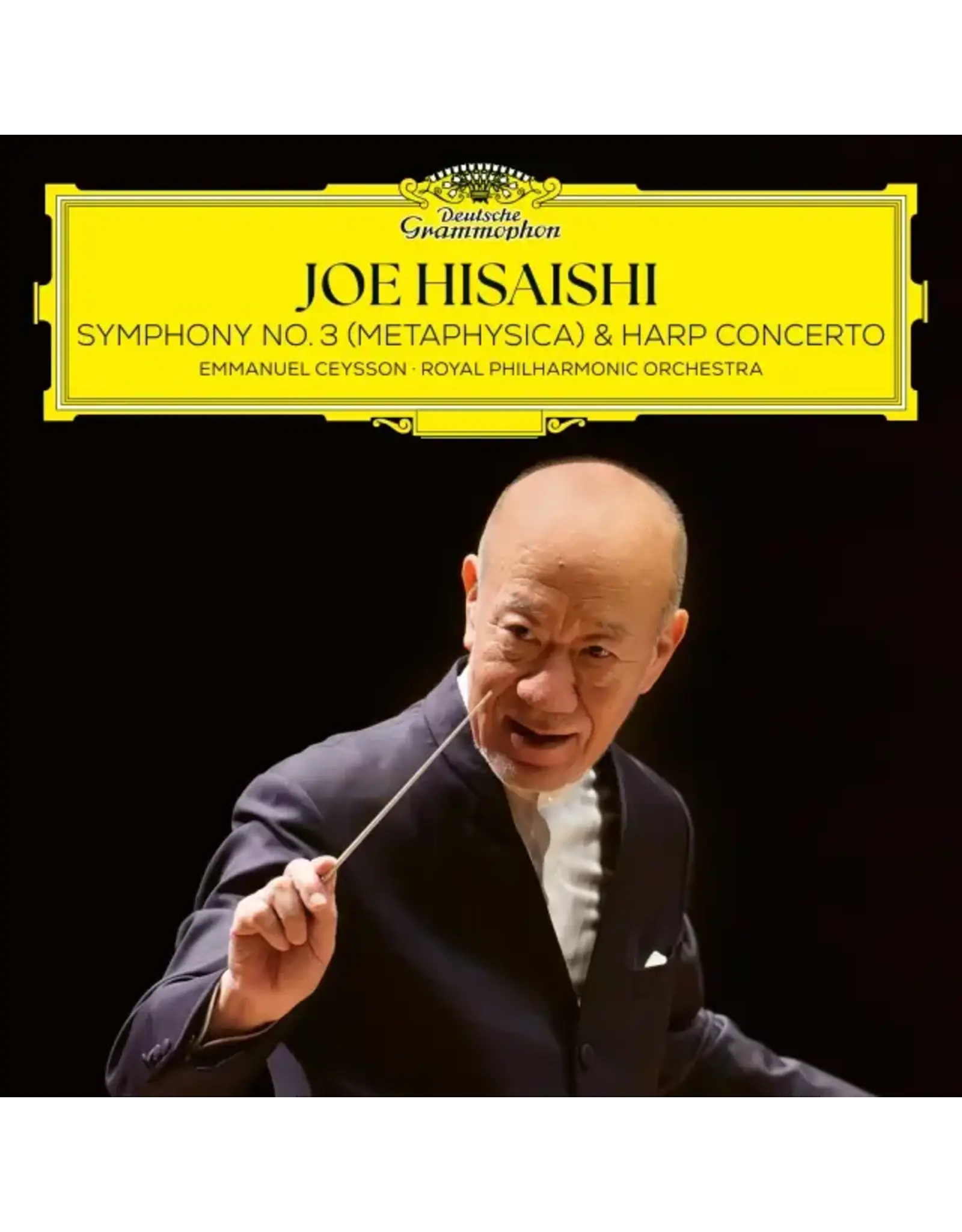 Deutsche Grammophon Hisaishi, Joe / Royal Philharmonic Orchestra / Emmanuel Ceysson: Symphony No. 3 (Metaphysical) & Harp Concerto LP