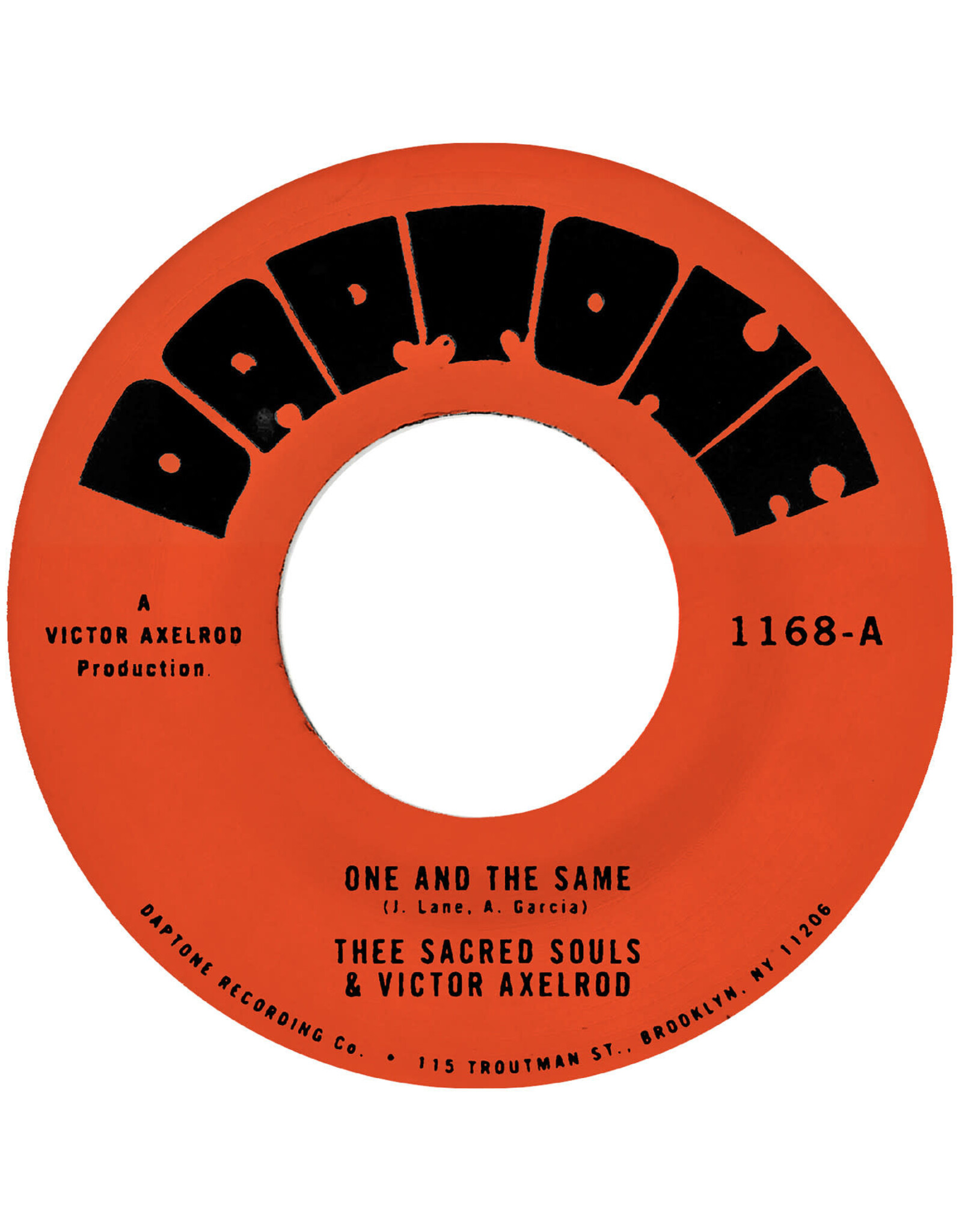 Daptone Thee Sacred Souls: One and the Same b/w Same Difference 7"