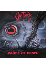 Real Gone Obituary: Cause of Death - REMASTERED (GRAY WITH BLACK SPLATTER VINYL) LP