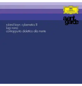 Deutsche Grammophon Kayn/ Nono: Cybernetics III / Contrappunto Dialettico Alla Mente (Avant Garde) LP