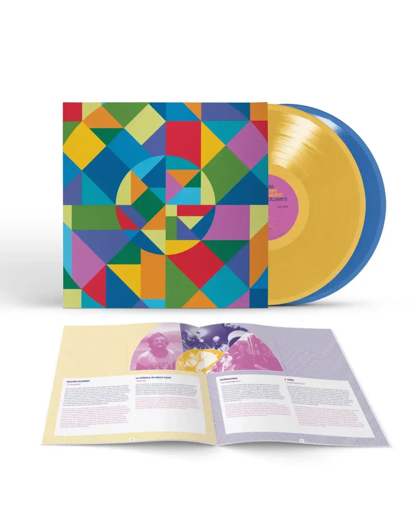 Light in the Attic Various: A La Altura: Visionary Mexican Music 1980-1997 - Volume 2 (Yellow & Blue) LP