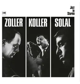 MPS Zoller, Attila, Hans Koller & Martial Solal: Zoller / Koller / Solal LP