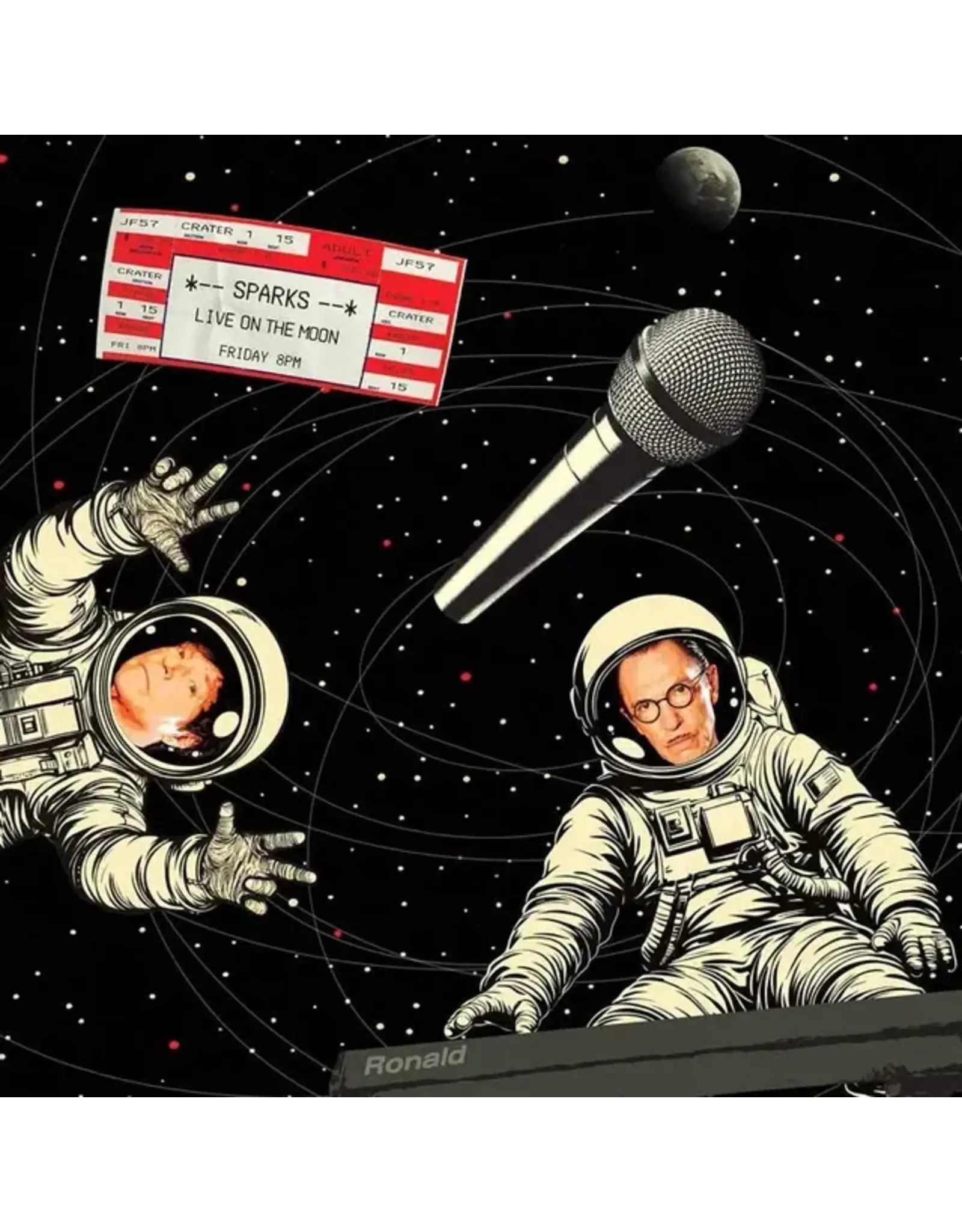 Transgressive Sparks: Sparks Live On The Moon (2LP-silver marble vinyl) LP