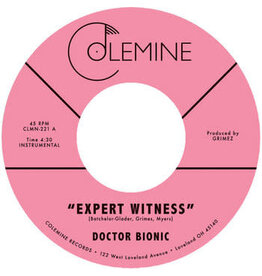 Colemine Doctor Bionic: Expert Witness/Mistake (blackberry coloured vinyl) 7"