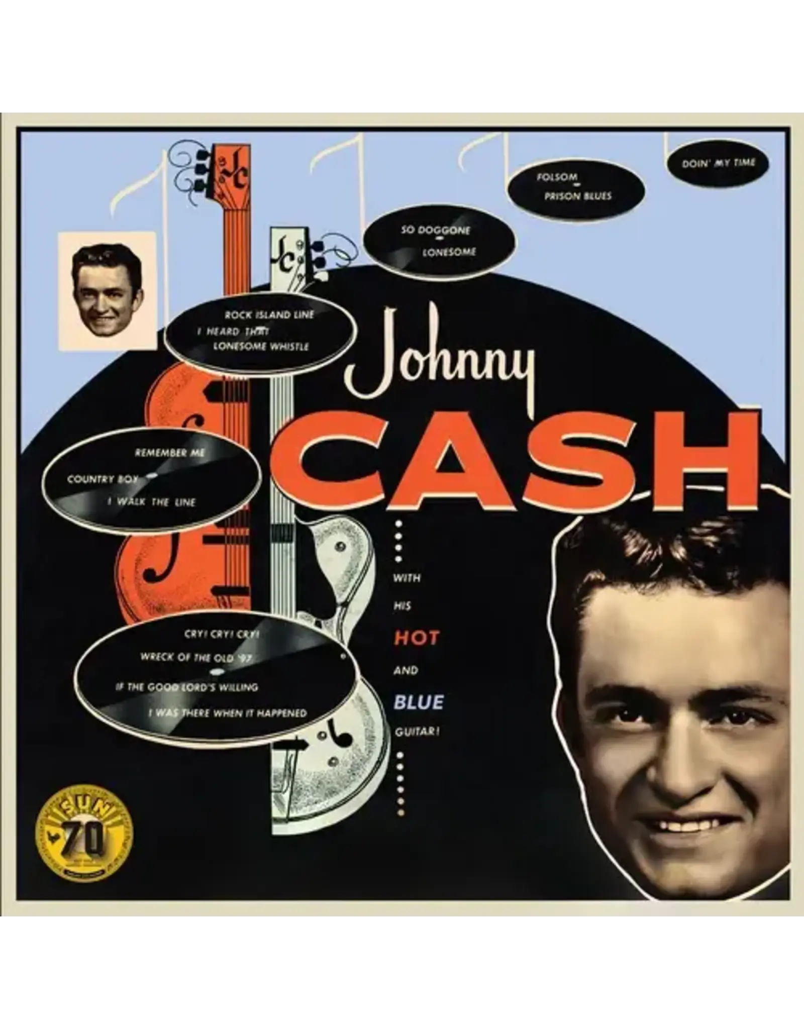 Cash, Johnny: With His Hot and Blue Gutiar LP