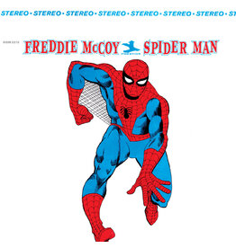 Real Gone McCoy, Freddie: Spider Man - 60th ANNIVERSARY, ALL ANALOG (CLEAR WITH RED & BLUE "SPIDEY" SWIRL VINYL) LP
