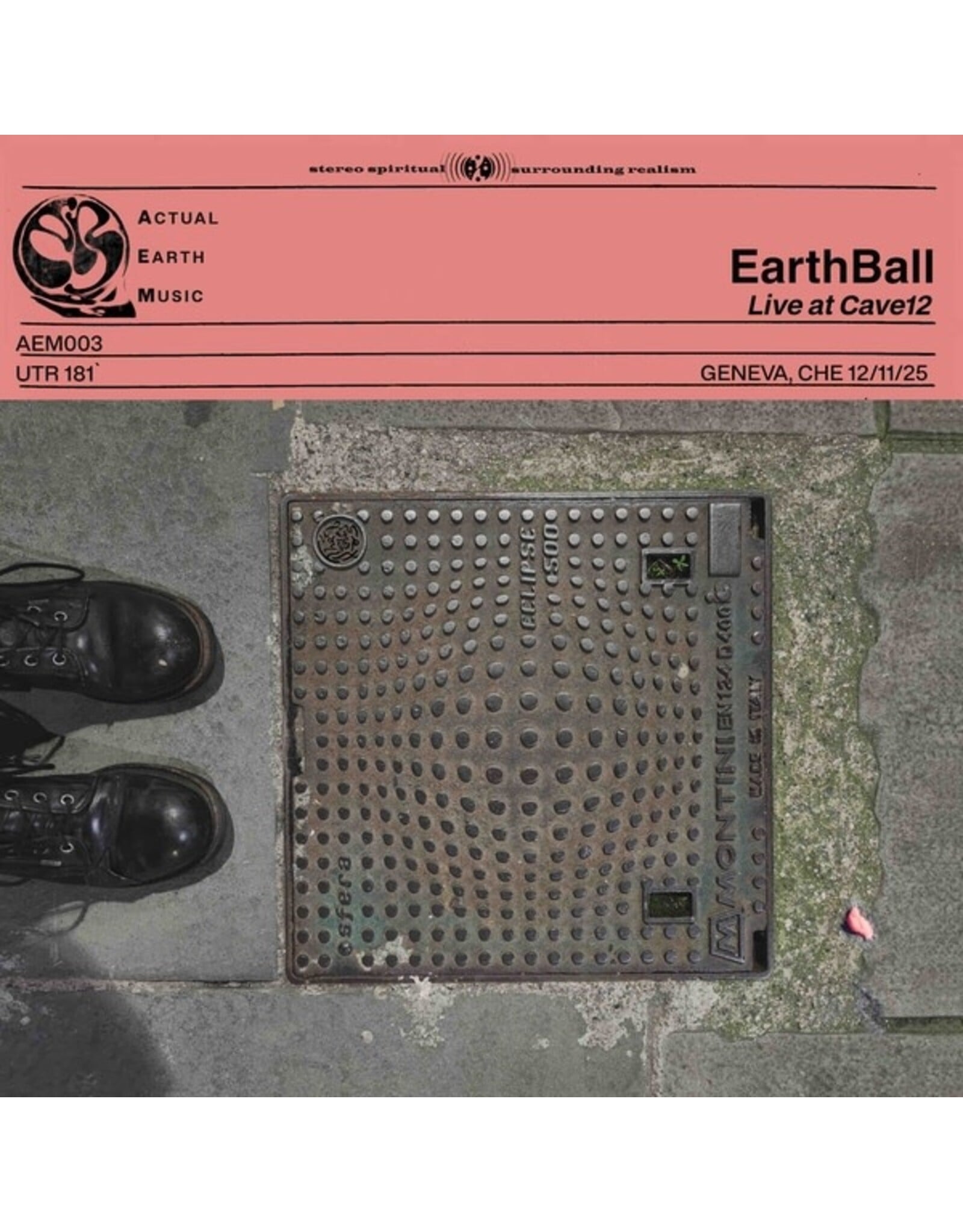 Upset the Rhythm Earthball:  Actual Earth Music: Volume 3 & 4 LP
