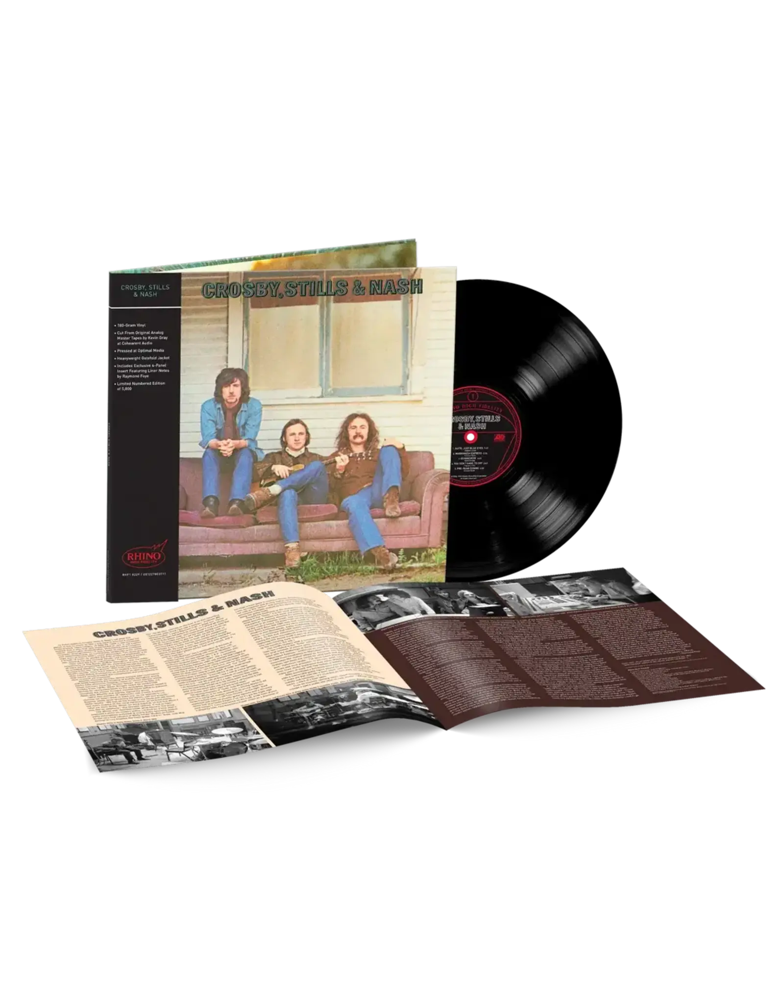 Rhino Crosby, Stills & Nash: Crosby Stills & Nash (Rhino High Fidelity) LP
