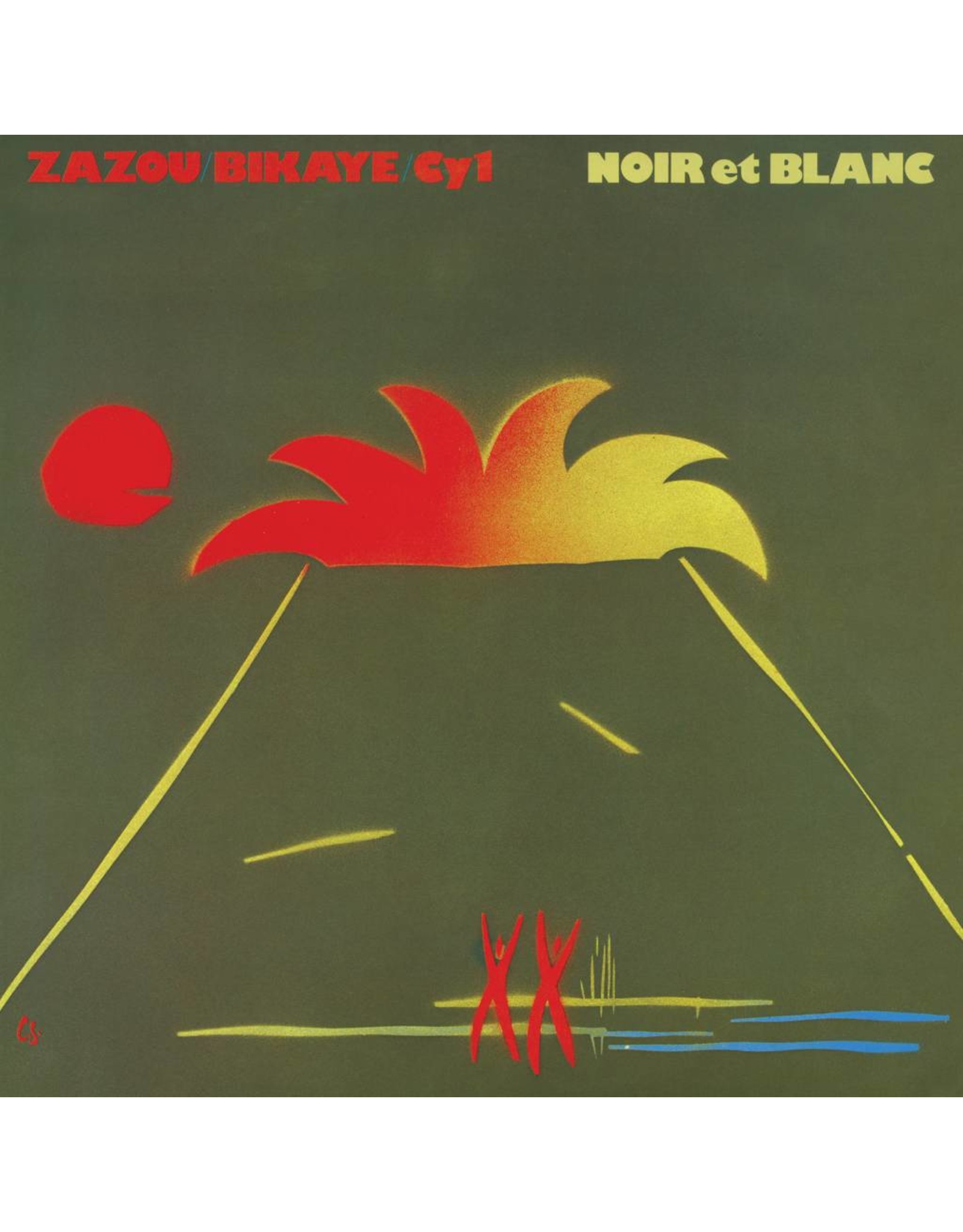 Crammed Zazou Bikaye CY1 Noir et Blanc LP