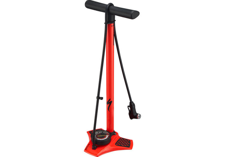 .Specialized Air Tool Comp Floor Pump Red