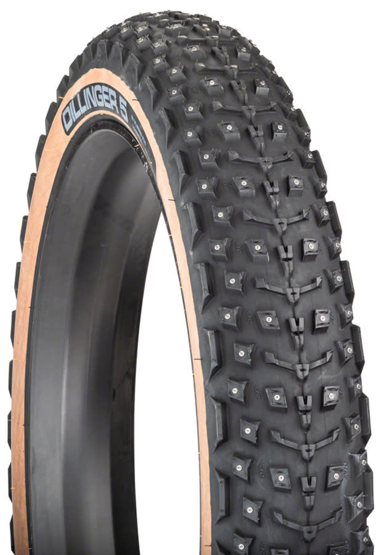 45NRTH Dillinger 5 Tire 27.5 x 4.5  Tan 60tpi w/252 Carbide Studs