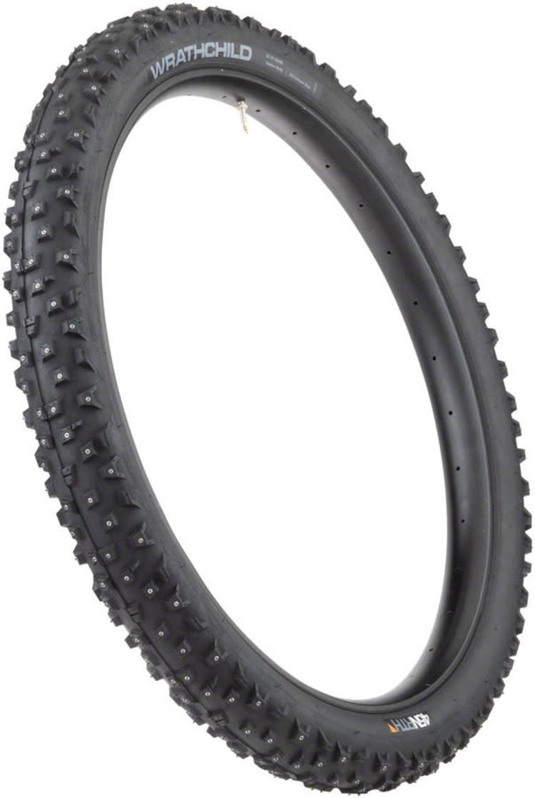 45NRTH Wrathchild 27.5 x 3.0 Tire 60tpi Tubeless 252 Concave Carbide Studs