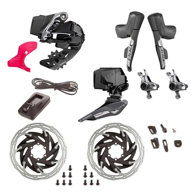 SRAM SRAM Red AXS Build Kit 2X Hydraulic Flat Mount Disc