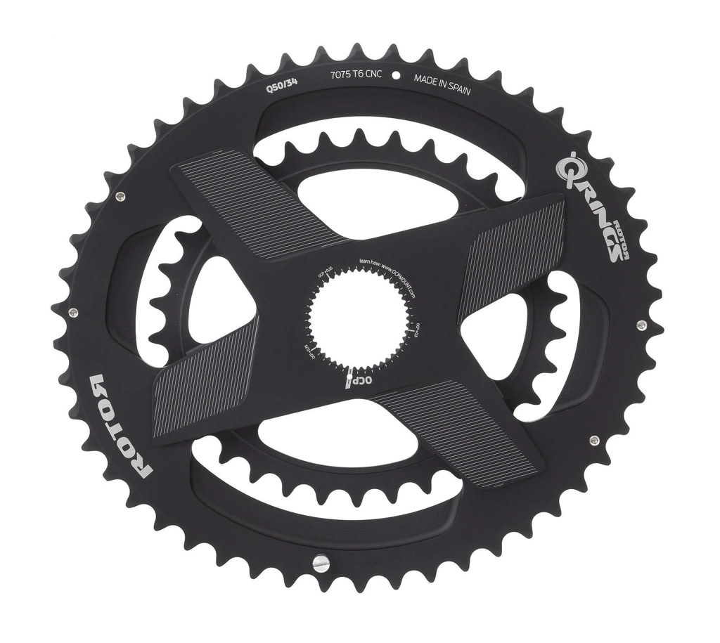 ROTOR 「ローター」 QRINGS 52-36T 楕円 チェーンリング / 高知