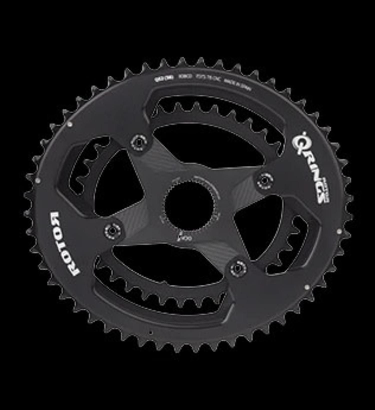 Rotor 110 x 4 Bolt Outer Q-Ring (Oval) - Chain Reaction Bicycles Inc.