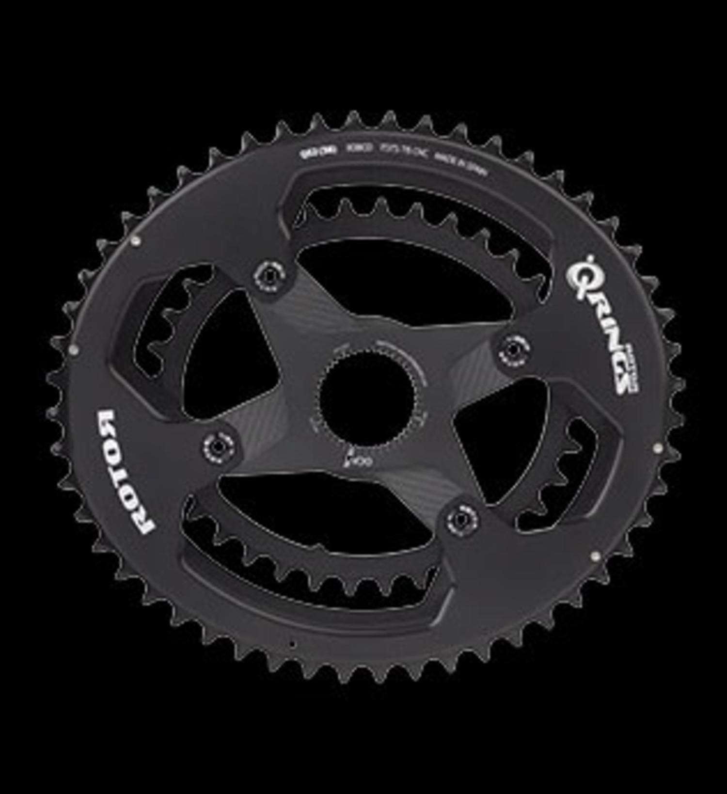 Rotor 110 x 4 Bolt InnerQ-Ring (Oval) - Chain Reaction Bicycles Inc.