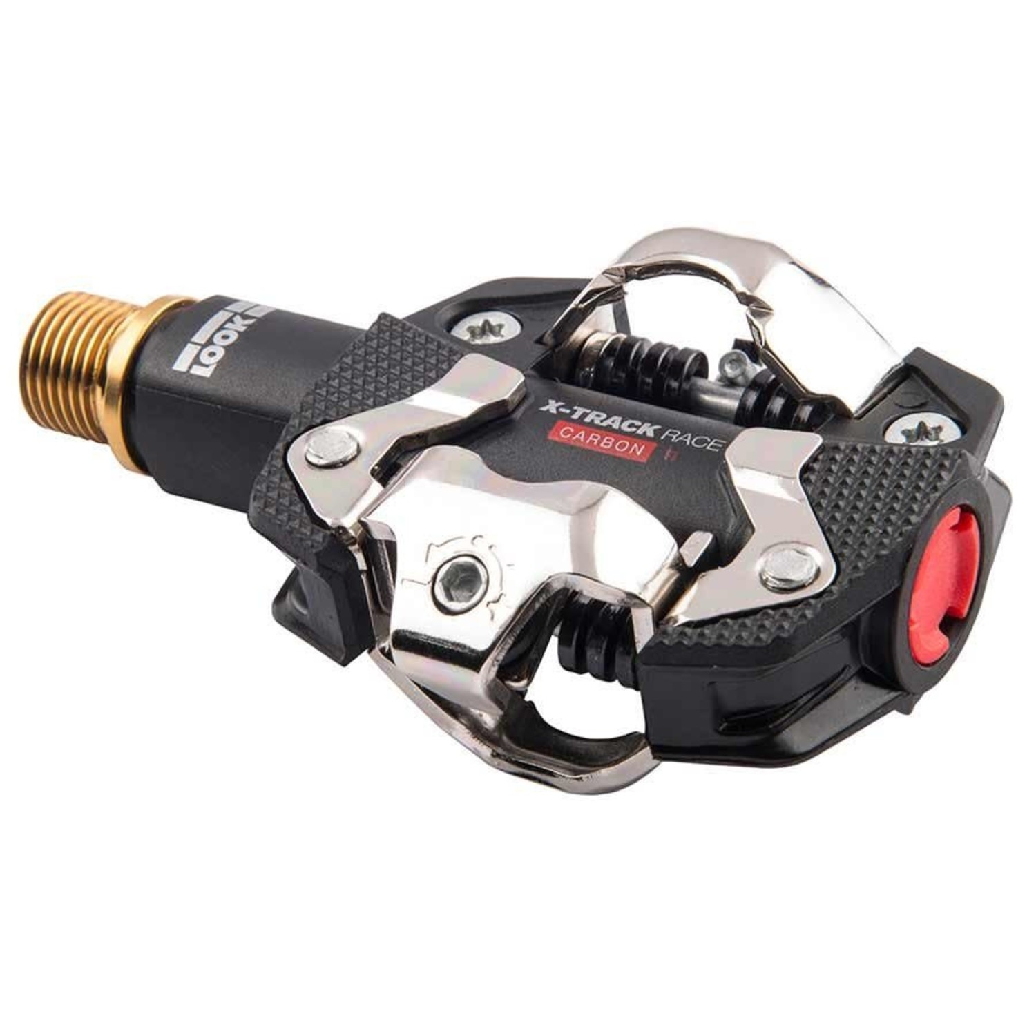 【LOOK】 X-TRACK RACE CARBON Cr Look, X-Track Race Carbon Ti, MTB Clipless Pedals, Carbon body