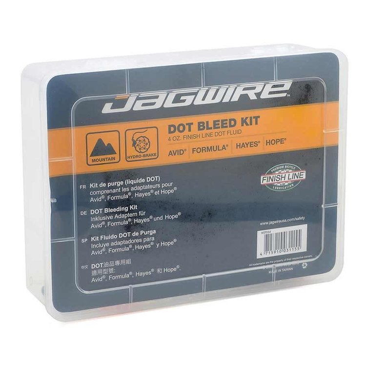 Jagwire Pro Hydraulic Brake Bleed Kit For DOT Fluid