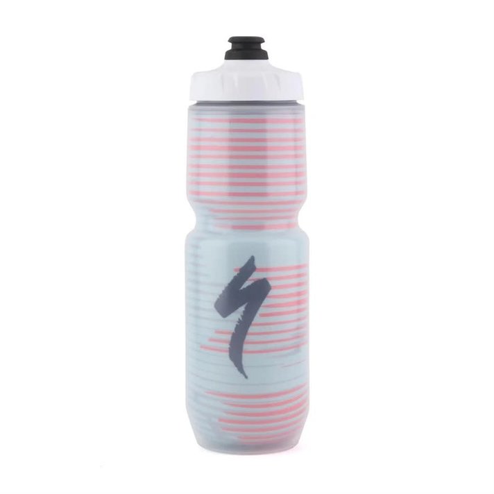 linqin Boys Cycling Water Bottle for Men Women Dark Tie Dye Liter
