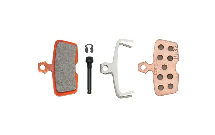 SRAM Disc Brake Pads - Sintered Compound, Steel Backed, Powerful, For Code/Code R/Code RSC(2011-18)Guide RE