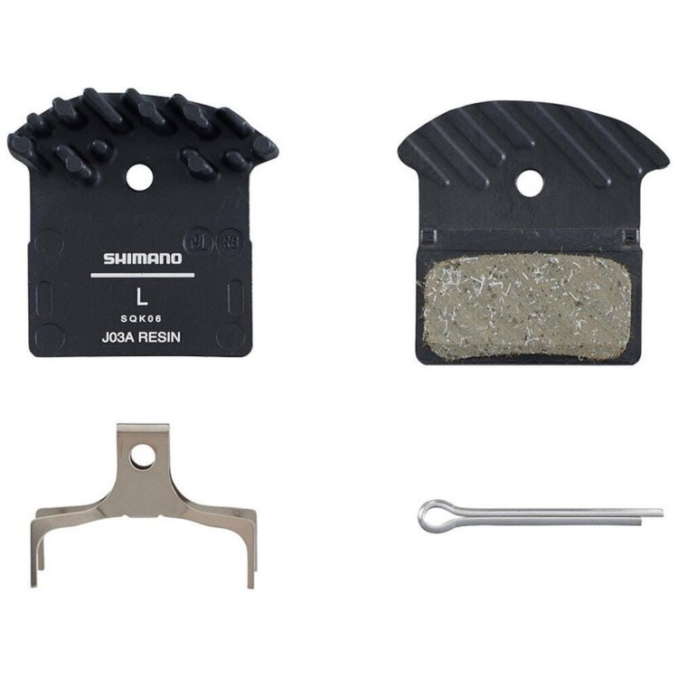 Shimano J03A Resin Brake Pads w/Fin