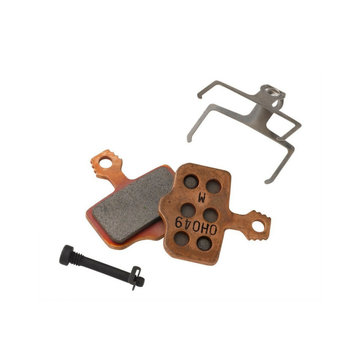 SRAM Disc Brake Pads, Fit Elixir and DB Series, Level, Level TL, Level, Sintered with Steel Back 1 Set