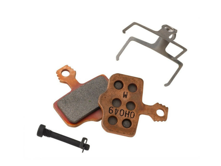 SRAM Disc Brake Pads, Fit Elixir and DB Series, Level, Level TL, Level, Sintered with Steel Back 1 Set