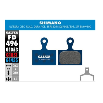 Galfer Brake Pads For Shimano FM Road Compound