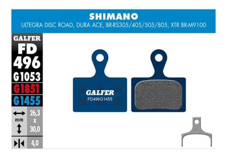 Galfer Brake Pads For Shimano FM Road Compound
