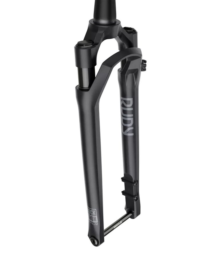 RockShox RockShox, Rudy Ultimate, XPLR Fork, 700C, Solo Air, 30mm, 1-1/8''-1.5'', 12x100mm TA, Rake: 45mm, Black