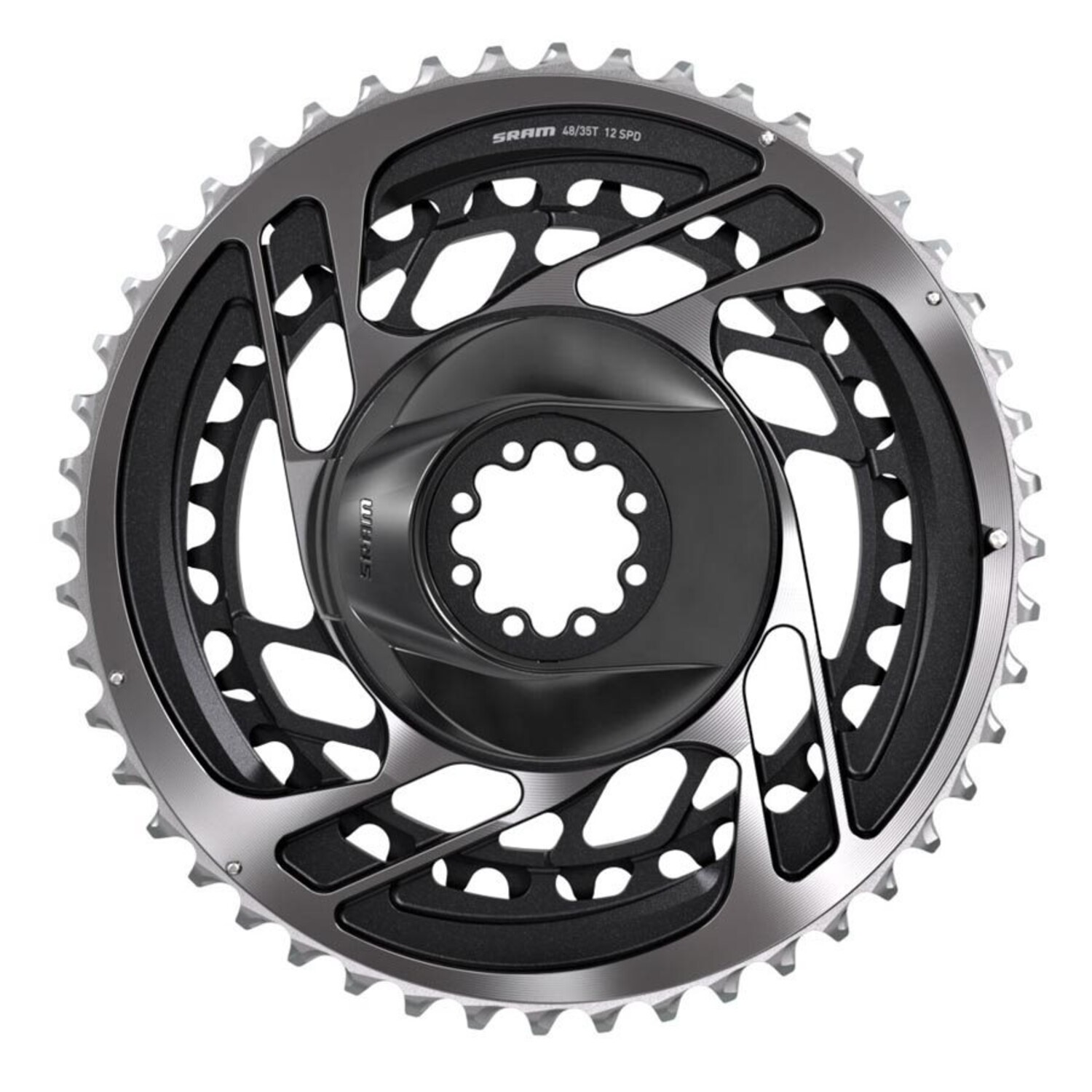 SRAM RED AXS 12s チェーンリング 48-35T SRAM, Red AXS 2x, Chainring, Teeth: 35/48, Speed: 12, BCD