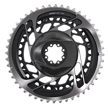 SRAM SRAM, Red AXS 2x, Chainring,  33/46 Speed: 12, BCD: Direct Mount, Pair, Aluminum, Grey