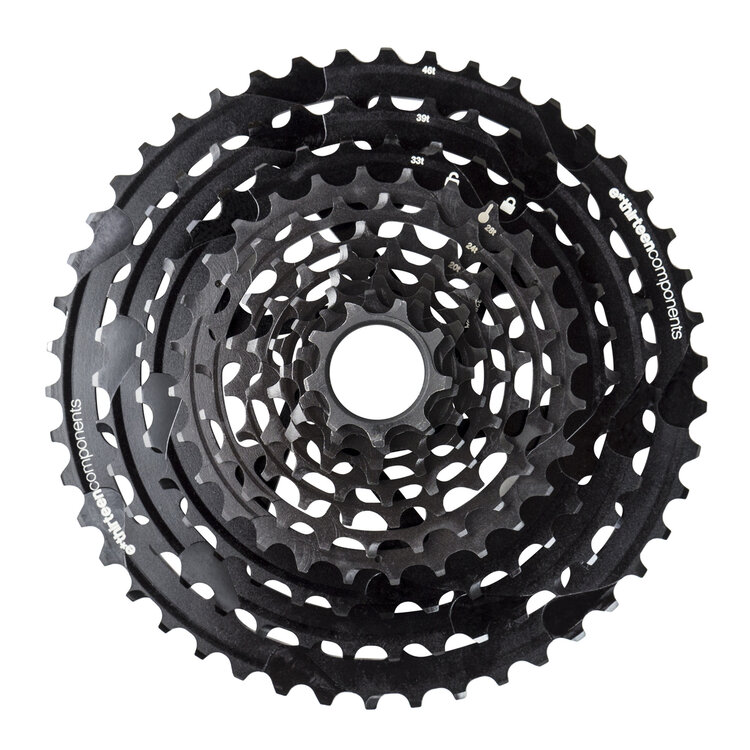 E13 E13 TRS Plus 12s Cassette 9-46t BLACK